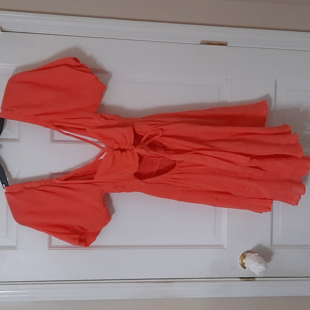 NWT FREE PEOPLE WATERMELON DRESS SZ S - Picture 9 of 12